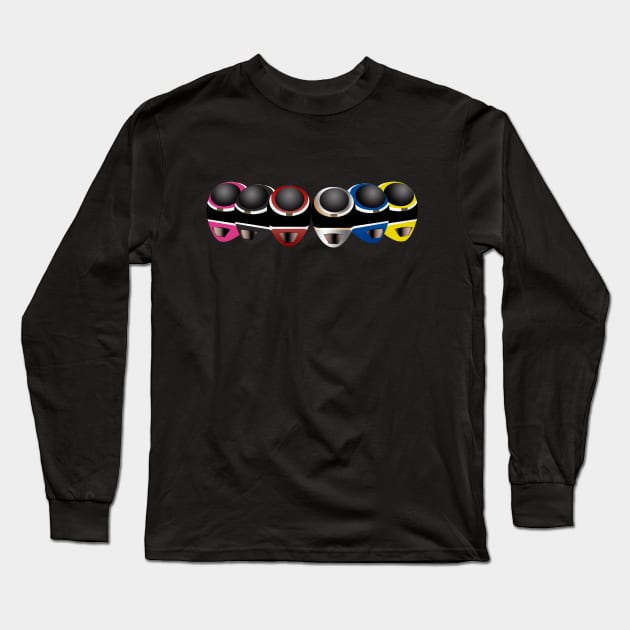 In Space Rangers Long Sleeve T-Shirt by Glide ArtZ